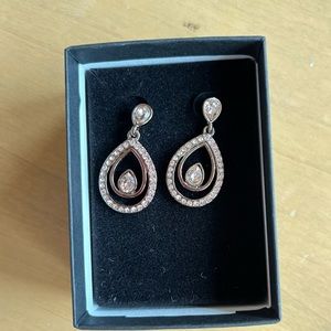 Chocolate diamond earrings. See matching bracelet in other post​